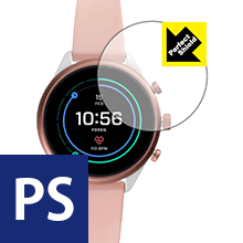 FOSSIL Sport Smartwatch (FTW60シリーズ用) 防気泡・防指紋!反射低減保護フィルム Perfect Shield 【PDA工房】