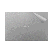 スキンシール LG gram 17インチ (17Z990シリーズ)  【透明・すりガラス調】 【PDA工房】