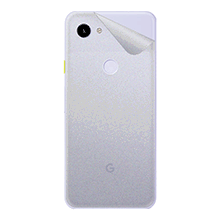スキンシール Google Pixel 3a 【透明・すりガラス調】 【PDA工房】