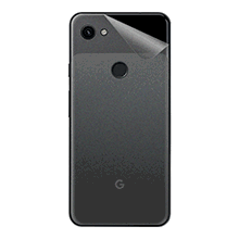 スキンシール Google Pixel 3a XL 【透明・すりガラス調】 【PDA工房】