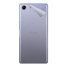 スキンシール Xperia Ace SO-02L 【透明・すりガラス調】 【PDA工房】