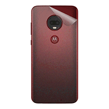 スキンシール moto g7 【透明・すりガラス調】 【PDA工房】