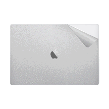 スキンシール MacBook Pro 15インチ(2019年モデル) 【透明・すりガラス調】 【PDA工房】