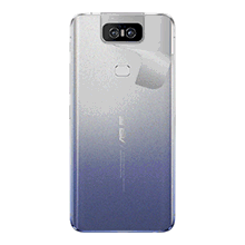 スキンシール ASUS ZenFone 6 (ZS630KL) 【透明・すりガラス調】 【PDA工房】