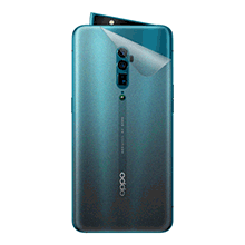 スキンシール OPPO Reno 10x Zoom 【透明・すりガラス調】 【PDA工房】