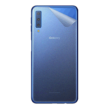 スキンシール Galaxy A7 【透明・すりガラス調】 【PDA工房】