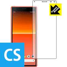 防気泡 フッ素防汚コート 光沢保護フィルム Crystal Shield Xperia 8 (SOV42) / Xperia 8 Lite (前面のみ)【PDA工房】