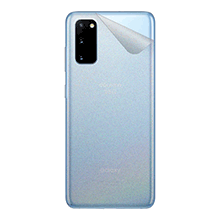スキンシール Galaxy S20 5G 【透明・すりガラス調】【PDA工房】