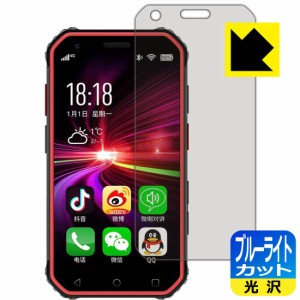 LED液晶画面のブルーライトを35%カット ブルーライトカット【光沢】保護フィルム SOYES S10【PDA工房】