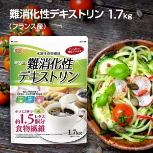 難消化性デキストリン（フランス産） 1.7ｋｇ（計量スプーン付） 水溶性食物繊維 NICHIGA(ニチガ) TK1