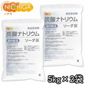 炭酸ナトリウム（国内製造） 5ｋｇ×2袋 食品添加物規格 ソーダ灰 Sodium carbonate NICHIGA(ニチガ) TK2