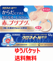 【第2類医薬品】【ゆうパケット！送料無料！】【第一三共ヘルスケア】クロマイ-N軟膏 12g