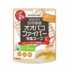 井藤漢方製薬　とろみde満足 オオバコファイバー 和風スープ 120g 30日分　和風スープ 顆粒タイプ とろみ 低脂肪