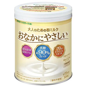 【雪印ビーンスターク】大人のための粉ミルク おなかにやさしい 300g　乳糖90％カット 12種のビタミン 大人用の粉ミルク