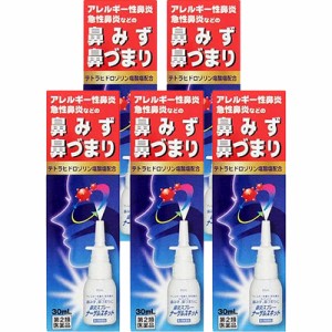 【第2類医薬品】送料無料・5セット【日新薬品工業】ナーザルスキット　30ml×5