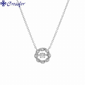 取寄品 Crossfor New York クロスフォー NYP-669 morning モーニング ペンダント シルバー ネックレス レディース アクセサリー ジュエリ