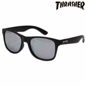 取寄品 正規品 THRASHER スラッシャー サングラス UVカット GLORIA グロリア 1025 BK-SI ユニセックス メンズ レディース 送料無料