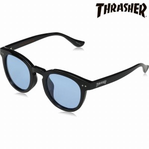 取寄品 THRASHER スラッシャー サングラス UVカット 偏光くもり止めレンズ POLLUX ポルクス 1050AF BK-LBL ユニセックス メンズ レディー