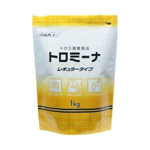 直送品A ウエルハーモニー トロミーナ レギュラータイプ とろみ とろみ調節 とろみ調整 介護食 1kg 00107-000016  同梱不可 代引不可