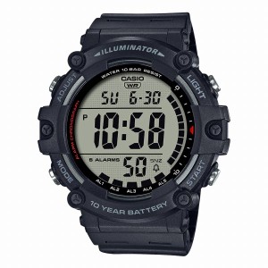 取寄品 正規品 CASIO腕時計 カシオ SPORTS デジタル表示 丸形 カレンダー 10気圧防水 AE-1500WH-1AJF メンズ腕時計 送料無料