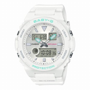 取寄品 正規品 CASIO腕時計 カシオ BABY-G ベイビージー アナデジ表示 アナログ&デジタル 丸形 クオーツ BAX-100-7AJF レディース腕時計 