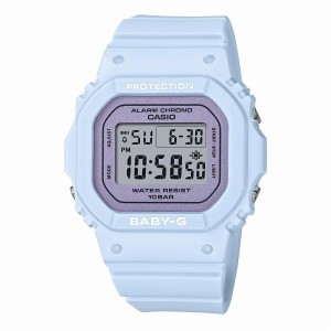 取寄品 正規品 CASIO腕時計 カシオ BABY-G ベイビージー デジタル表示 長方形 クオーツ 10気圧防水 BGD-565SC-2JF レディース腕時計 送料