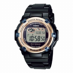 取寄品 正規品 CASIO腕時計 カシオ BABY-G ベイビージー デジタル表示 丸形 ソーラー 20気圧防水 BGR-3003U-1JF レディース腕時計 送料無