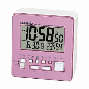 取寄品 正規品 CASIO時計 カシオ 置き時計 置時計 DQD-805J-4JF デジタル表示 目覚まし時計 電波時計