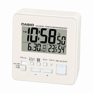 取寄品 正規品 CASIO時計 カシオ 置き時計 置時計 DQD-805J-7JF デジタル表示 目覚まし時計 電波時計