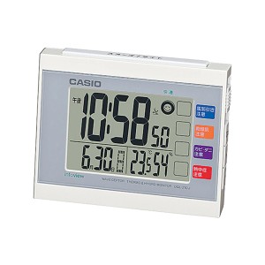 取寄品 正規品 CASIO時計 カシオ 置き時計 置時計 DQL-210J-7JF デジタル表示 電波時計 多機能