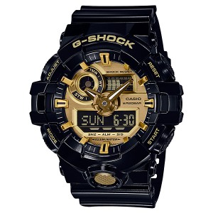 取寄品 正規品 CASIO腕時計 カシオ G-SHOCK ジーショック アナデジ アナログ&デジタル GA-710GB-1AJF メンズ腕時計 送料無料