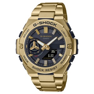 取寄品 正規品 CASIO腕時計 カシオ G-SHOCK ジーショック アナデジ アナログ&デジタル 丸形 GST-B500GD-9AJF 人気モデル メンズ腕時計 送
