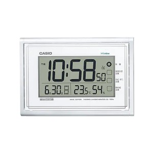 取寄品 正規品 CASIO時計 カシオ 掛け時計 掛時計 IDL-150NJ-7JF デジタル表示 電波時計 多機能