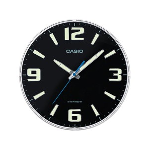 取寄品 正規品 CASIO時計 カシオ 掛け時計 掛時計 IQ-1009J-1JF アナログ表示 電波時計 蓄光 シンプル