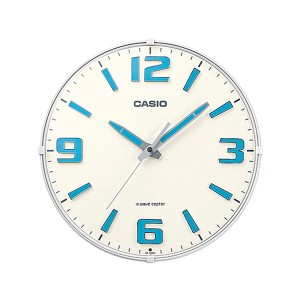 取寄品 正規品 CASIO時計 カシオ 掛け時計 掛時計 IQ-1009J-7JF アナログ表示 電波時計 蓄光 シンプル