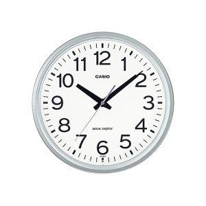 取寄品 正規品 CASIO時計 カシオ 掛け時計 掛時計 IQ-482J-8JF アナログ表示 電波時計 シンプル