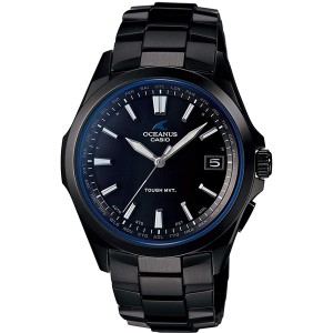 取寄品 正規品 CASIO腕時計 カシオ OCEANUS オシアナス 日本製 アナログ表示 カレンダー ソーラー 丸形 OCW-S100B-1AJF メンズ腕時計 送