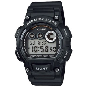 取寄品 正規品 CASIO腕時計 カシオ STANDARD チプカシ デジタル表示 丸形 カレンダー 10気圧防水 W-735H-1AJ メンズ腕時計