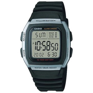 取寄品 正規品 CASIO腕時計 カシオ STANDARD チプカシ デジタル表示 正方形 カレンダー 5気圧防水 W-96H-1AJ メンズ腕時計