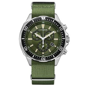 取寄品 正規品 CITIZEN シチズン シチズンコレクション AT2500-19W COLLECTION ラウンドフェイス ナイロンストラップ メンズ腕時計 送料