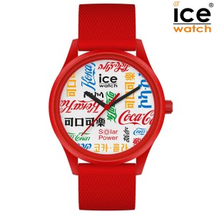 取寄品 正規品 ice watch アイスウォッチ 019620 Coca-Cola & ice watch コカ・コーラコラボ コカ・コーラ&アイスウォッチ Medium ミディ
