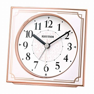 取寄品 正規品 RHYTHM リズム時計 4RL437SR13 スタンダード フィットウェーブA437 アナログ表示 置き時計