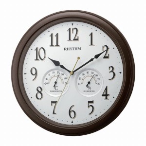 取寄品 正規品 RHYTHM リズム時計 8MGA37SR06 スタンダード オルロージュインフォートM37 アナログ表示 掛け時計