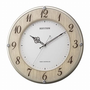 取寄品 正規品 RHYTHM リズム時計 8MY506SR23 スタンダード ライブリーナチュレ アナログ表示 掛け時計