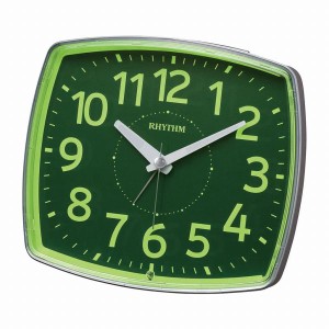 取寄品 正規品 RHYTHM リズム時計 8REA31SR19 スタンダード フェイス31 アナログ表示 置き時計