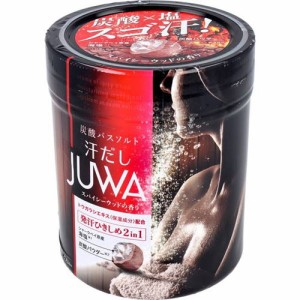 汗だし 入浴剤 JUWA 炭酸バスソルト スパイシーウッドの香り 500g 発汗ひきしめ