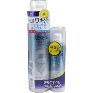 制汗剤 制汗スプレー レセナ ドライシールドパウダー フレッシュソープ 135g おまけ45g付き