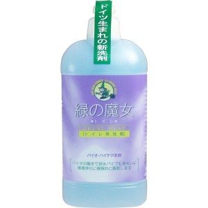 緑の魔女 トイレ用洗剤 液体洗剤 本体 420ml バイオ ハイテク洗剤