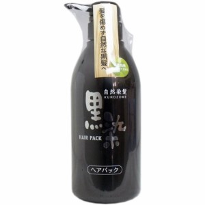 白髪染めヘアパック 自然染髪 黒染 ヘアパック 500ml