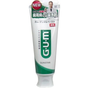 歯磨き粉 歯みがき粉 GUM ガム・デンタルペースト薬用 スタンディング 120g 歯周病予防 口臭予防